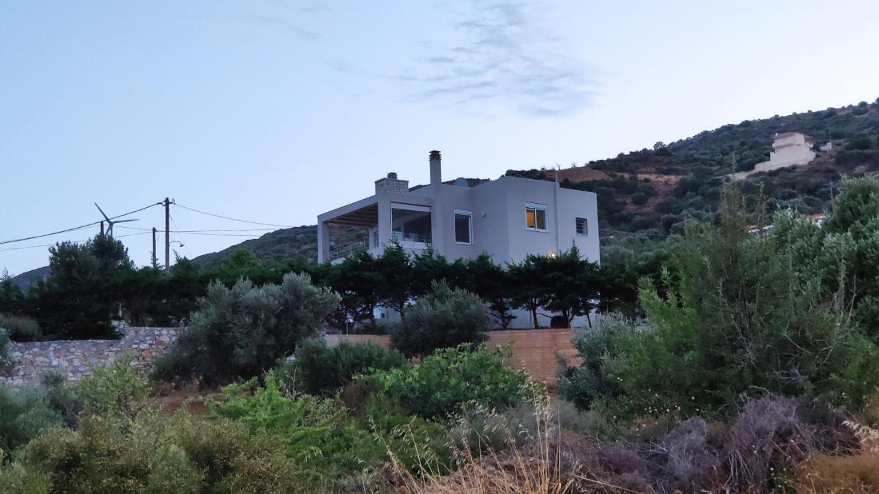 Villa With Aegean Views Akhladheri Exterior photo