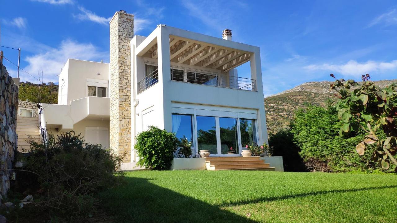 Villa With Aegean Views Akhladheri Exterior photo