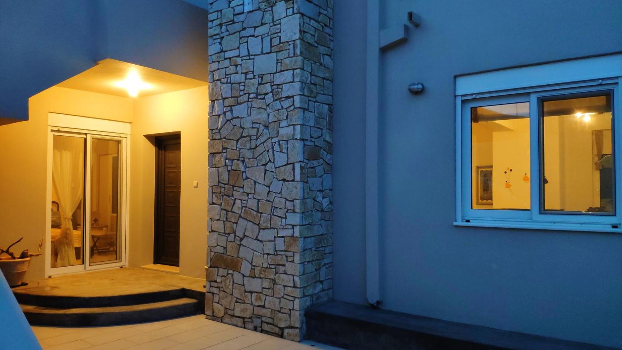 Villa With Aegean Views Akhladheri Exterior photo